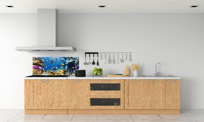 Kitchen splashback Coral reef