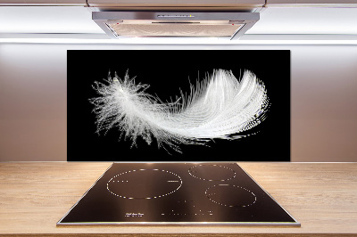 Kitchen splashback Feather