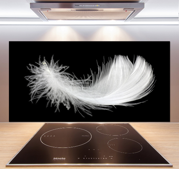 Kitchen splashback Feather