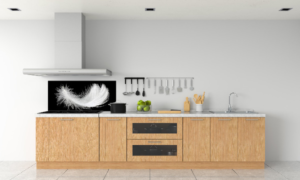 Kitchen splashback Feather