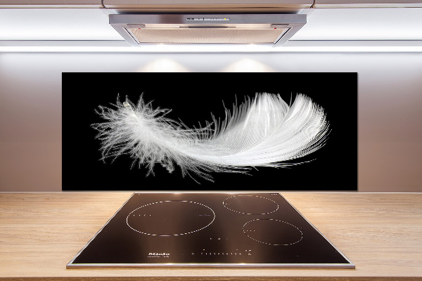 Kitchen splashback Feather