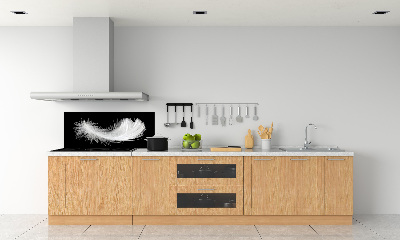 Kitchen splashback Feather