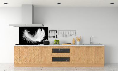 Kitchen splashback Feather