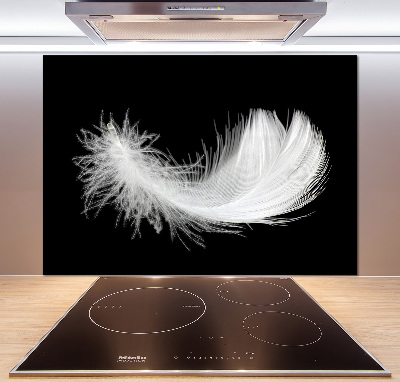 Kitchen splashback Feather