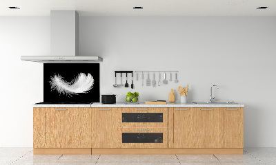 Kitchen splashback Feather