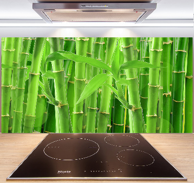 Cooker splashback Bamboo