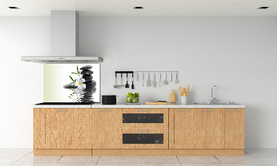 Cooker splashback Zen stones