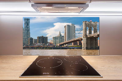 Cooker splashback Brooklyn bridge