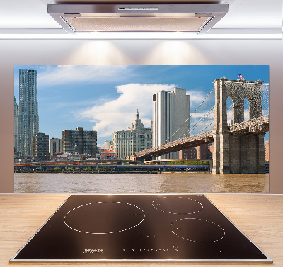 Cooker splashback Brooklyn bridge