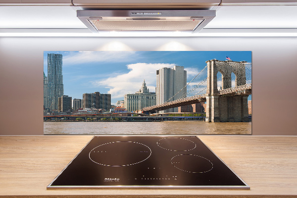 Cooker splashback Brooklyn bridge