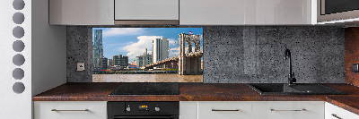 Cooker splashback Brooklyn bridge