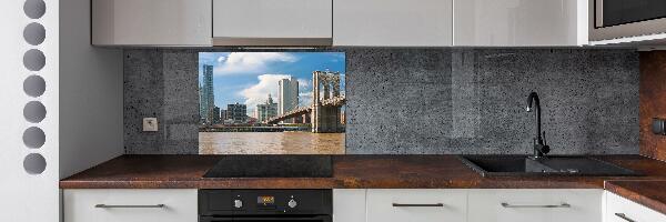 Cooker splashback Brooklyn bridge