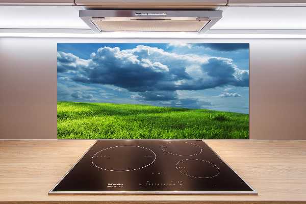 Cooker splashback Storm clouds