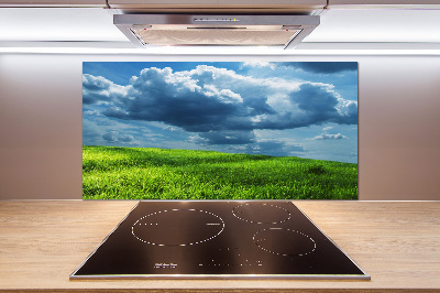 Cooker splashback Storm clouds