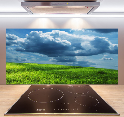 Cooker splashback Storm clouds