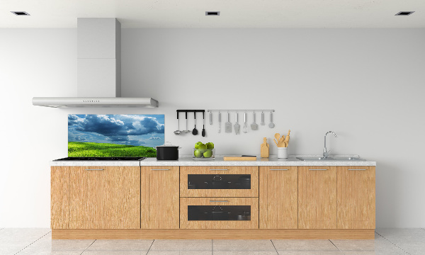 Cooker splashback Storm clouds