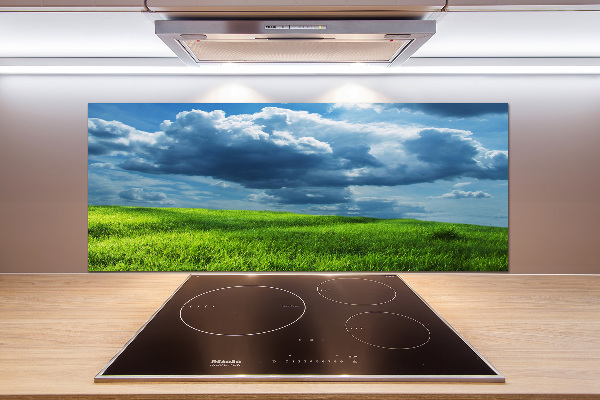 Cooker splashback Storm clouds