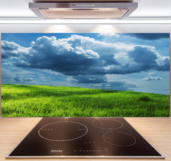 Cooker splashback Storm clouds