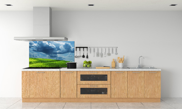 Cooker splashback Storm clouds