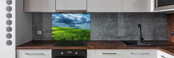 Cooker splashback Storm clouds