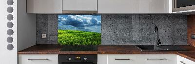 Cooker splashback Storm clouds