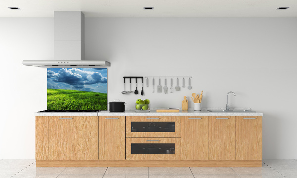 Cooker splashback Storm clouds