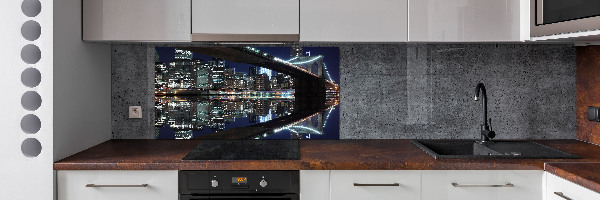 Cooker splashback Brooklyn bridge