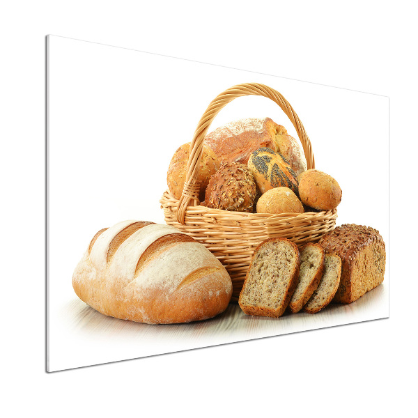 Kitchen splashback Bread in the basket