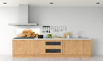 Kitchen splashback Bread in the basket