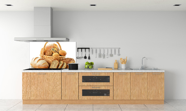 Kitchen splashback Bread in the basket