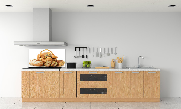 Kitchen splashback Bread in the basket