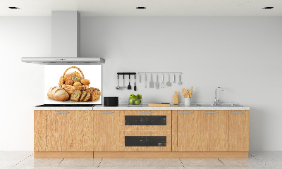 Kitchen splashback Bread in the basket