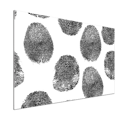 Cooker splashback Fingerprints