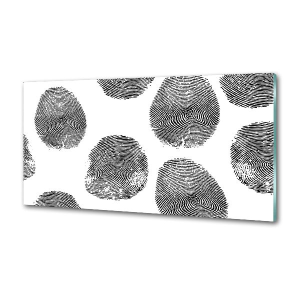 Cooker splashback Fingerprints