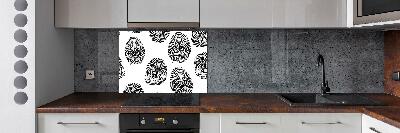 Cooker splashback Fingerprints