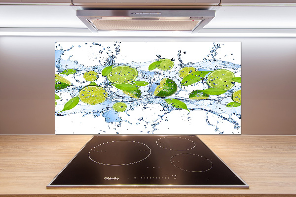 Kitchen splashback Lime and water