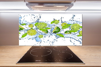 Kitchen splashback Lime and water