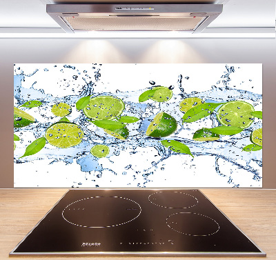 Kitchen splashback Lime and water