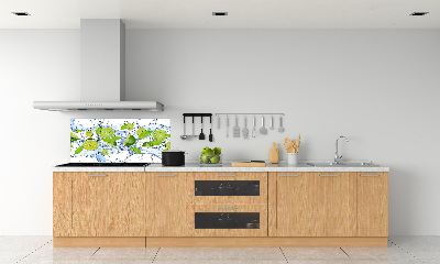 Kitchen splashback Lime and water