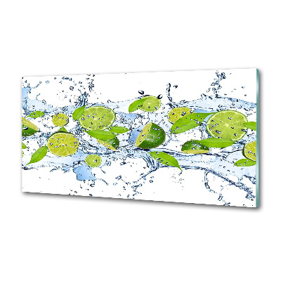 Kitchen splashback Lime and water