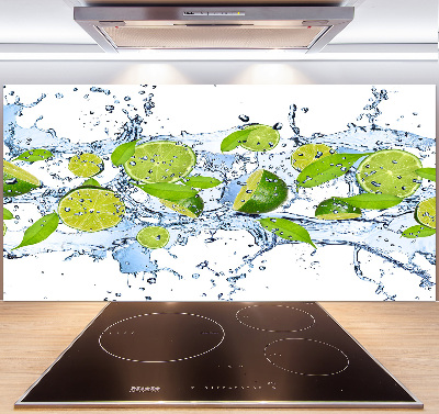 Kitchen splashback Lime and water