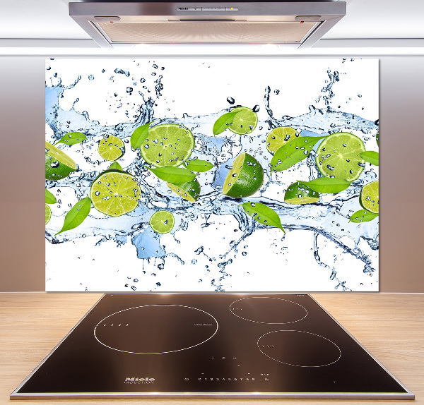 Kitchen splashback Lime and water