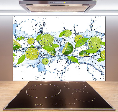 Kitchen splashback Lime and water