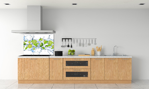 Kitchen splashback Lime and water