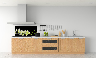 Cooker splashback Orchid