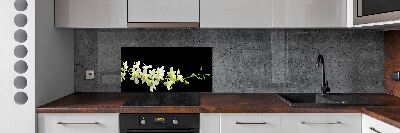 Cooker splashback Orchid