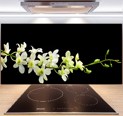 Cooker splashback Orchid