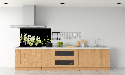 Cooker splashback Orchid