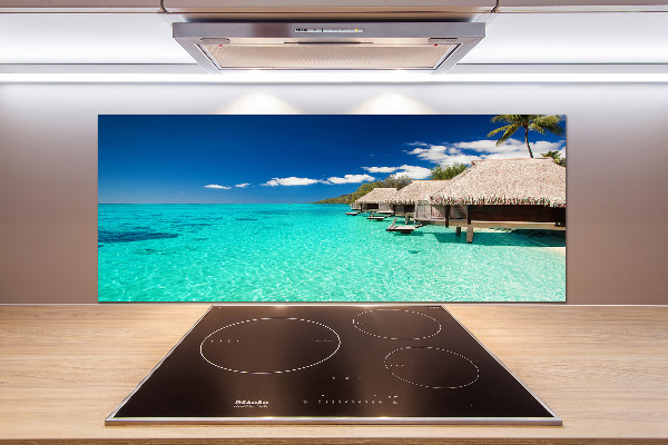 Cooker splashback Bungalowy by the water