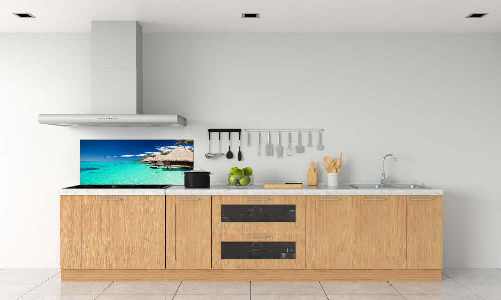 Cooker splashback Bungalowy by the water